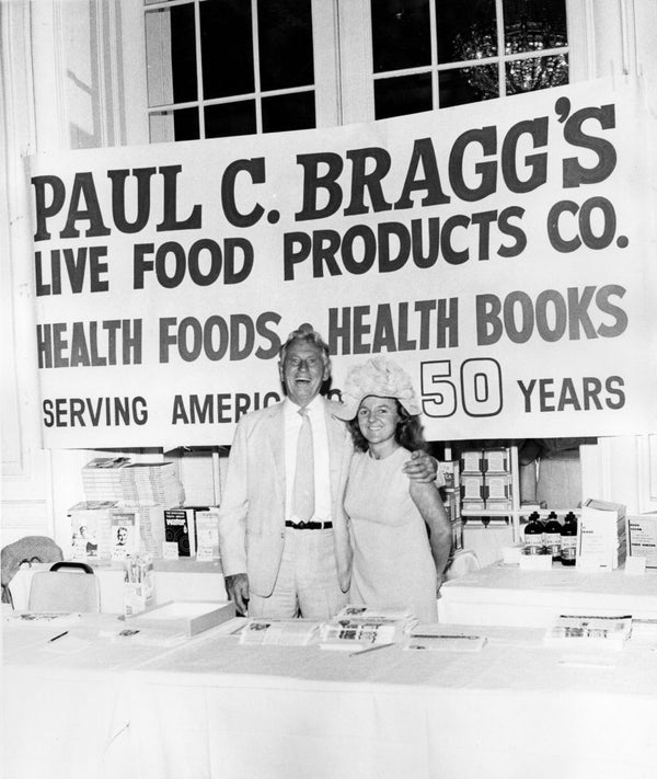 Paul & Patrica Bragg spreading the word of health
