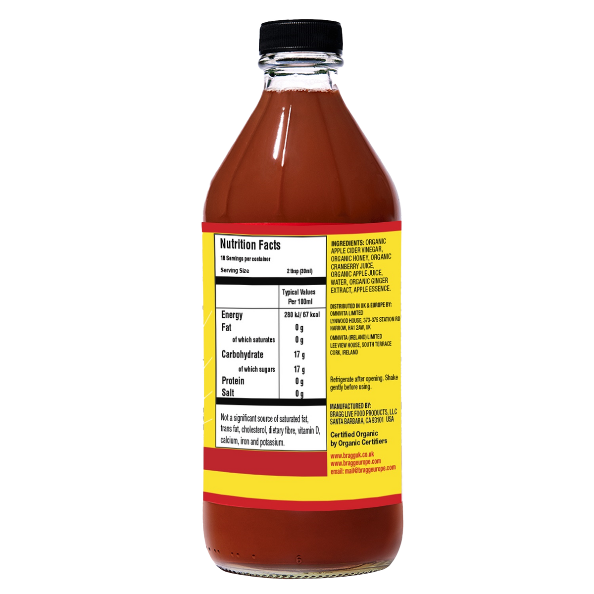 Apple Cider Vinegar Blend, Cranberry Apple